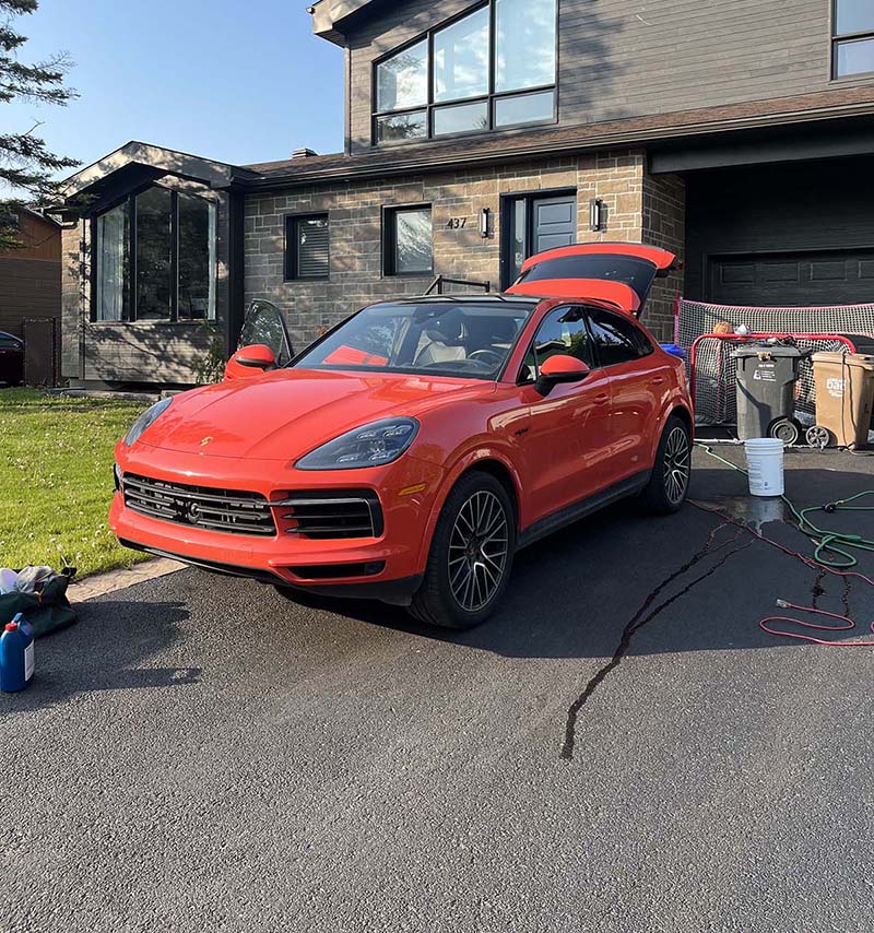 Lave-auto mobile Beloeil
